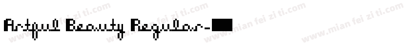 Artful Beauty Regular字体转换
